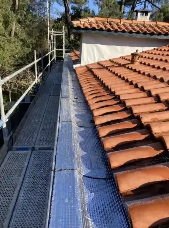 Réfection de chêneau sur une maison classée à Hossegor, Bayonne, GD Étanchéité