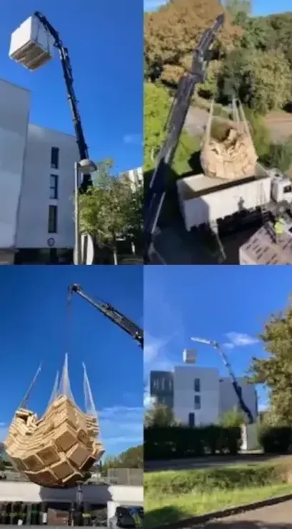 Levage et approvisionnement de chantier dans les Landes et le Pays Basque, Bayonne, GD Étanchéité