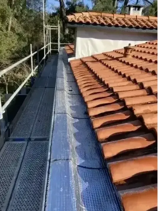 Réfection de chêneau sur une maison classée à Hossegor, Bayonne, GD Étanchéité